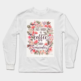 vintage coffee Long Sleeve T-Shirt